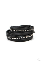Load image into Gallery viewer, Studded Sensation - Black Bracelet