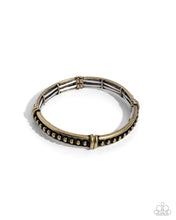 Load image into Gallery viewer, Studded Surprise - Brass Bracelet