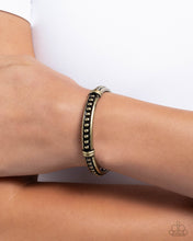 Load image into Gallery viewer, Studded Surprise - Brass Bracelet