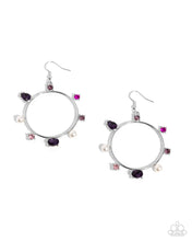 Load image into Gallery viewer, Tailored Treasure - Purple Earrings