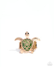 Load image into Gallery viewer, Tailored Turtle - Gold Ring