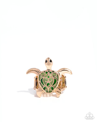 Tailored Turtle - Gold Ring