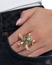 Load image into Gallery viewer, Tailored Turtle - Gold Ring