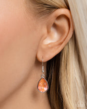 Load image into Gallery viewer, Talented Teardrops - Orange Necklace