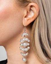 Load image into Gallery viewer, Talk of The Ton - White Earrings