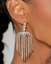 Load image into Gallery viewer, Tapered Twilight - Gold Post Earrings