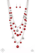 Load image into Gallery viewer, The Partygoer - Red Necklace
