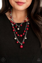 Load image into Gallery viewer, The Partygoer - Red Necklace