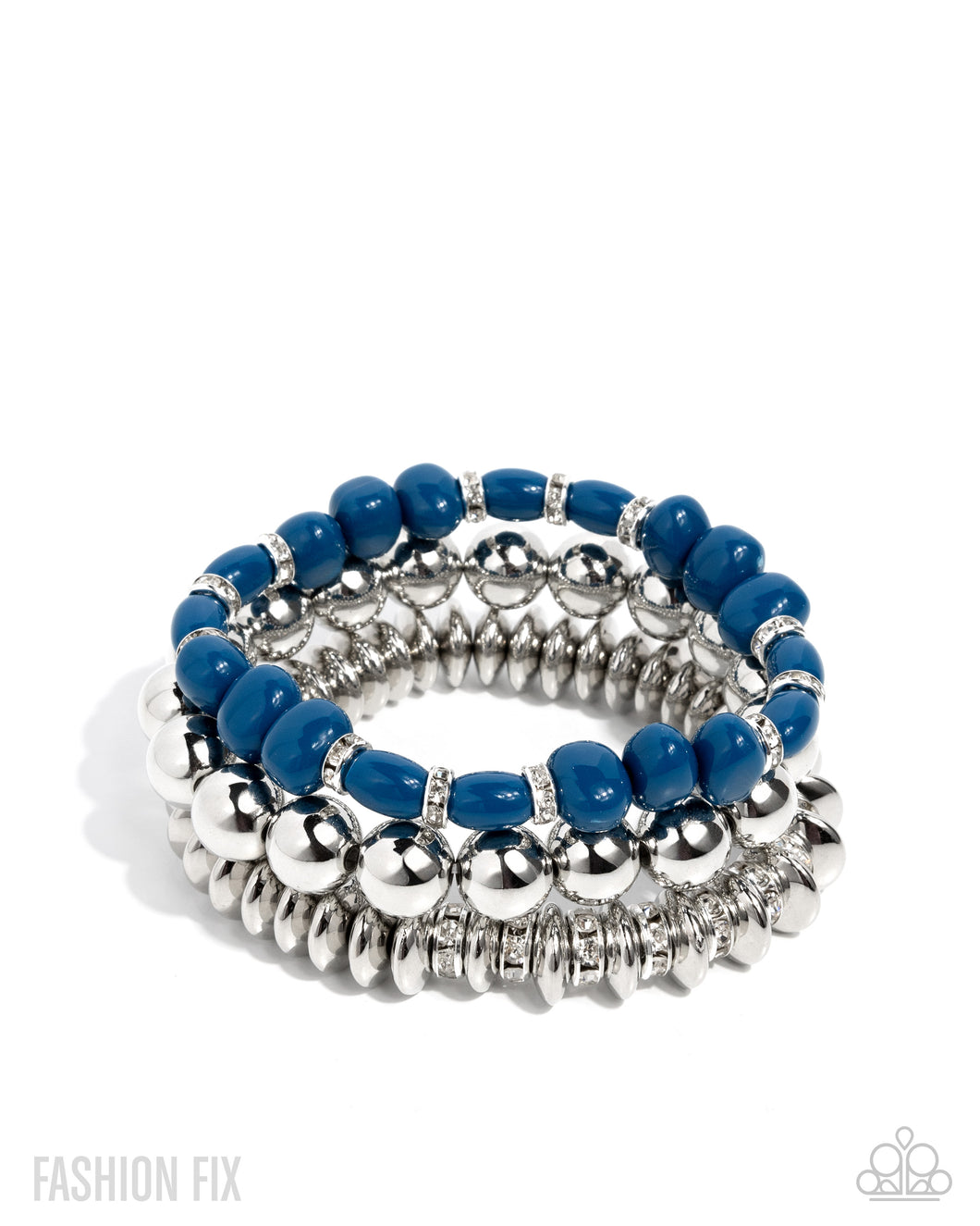 Timeless Tangibility - Blue Set of Bracelets