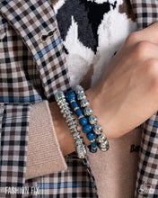 Load image into Gallery viewer, Timeless Tangibility - Blue Set of Bracelets