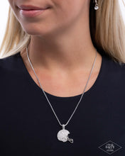 Load image into Gallery viewer, Touchdown Twinkle - White Necklace