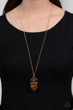 Load image into Gallery viewer, Trailblazing Talisman - Brown Necklace
