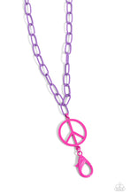 Load image into Gallery viewer, Tranquil Unity - Purple Lanyard