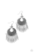 Load image into Gallery viewer, Tribal Charm - Silver Earrings