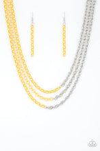 Load image into Gallery viewer, Turn Up the Volume - Yellow Necklace