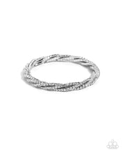 Load image into Gallery viewer, Twisted Triumph - White Bracelet