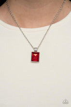 Load image into Gallery viewer, Understated Dazzle - Red Necklace