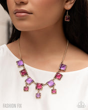 Load image into Gallery viewer, Vintage Boho - Purple Necklace