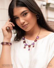 Load image into Gallery viewer, Vintage Boho - Purple Necklace