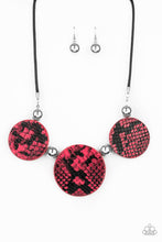 Load image into Gallery viewer, Viper Pit - Pink Necklace