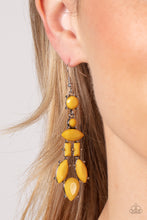 Load image into Gallery viewer, Visually Vivacious - Yellow Earrings