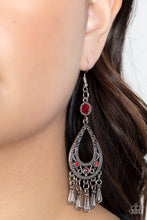 Load image into Gallery viewer, Viva la DIVA - Red Earrings