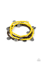 Load image into Gallery viewer, WOODnt Count It - Yellow Bracelets