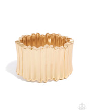 Load image into Gallery viewer, Warped Welding - Gold Bracelet