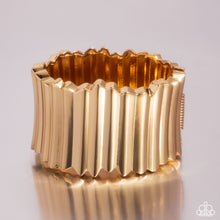 Load image into Gallery viewer, Warped Welding - Gold Bracelet