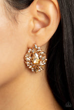 Load image into Gallery viewer, We All Scream for Ice QUEEN - Gold Post Earrings