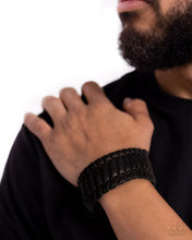 Load image into Gallery viewer, Western WRAP-ture - Black Bracelet