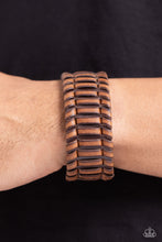 Load image into Gallery viewer, Western WRAP-ture - Brown Bracelet