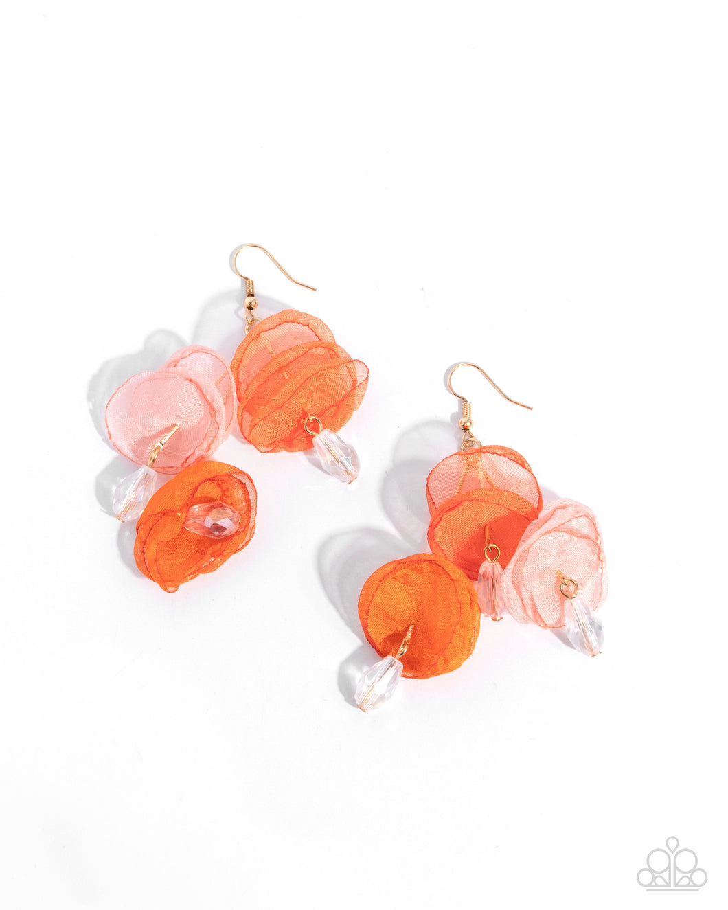 Wonderland Welcome - Orange Earrings