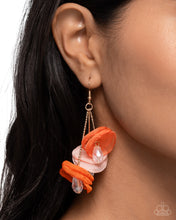Load image into Gallery viewer, Wonderland Welcome - Orange Earrings