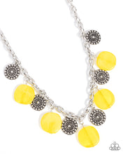 Load image into Gallery viewer, Worthwhile Wheels - Yellow Necklace
