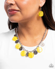 Load image into Gallery viewer, Worthwhile Wheels - Yellow Necklace
