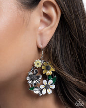 Load image into Gallery viewer, Wreathed Weekday - Yellow Earrings