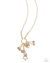 Load image into Gallery viewer, Youve Got The HEART - Gold Lanyard