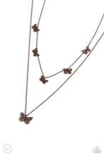 Load image into Gallery viewer, Butterfly Beacon - Copper Choker Necklace