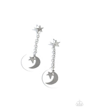 Load image into Gallery viewer, Celestial Change - White Post Earrings