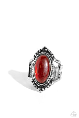 Coquettishly Casablanca - Red Ring