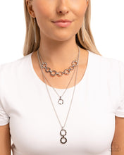 Load image into Gallery viewer, Dotted Demeanor - Silver Necklace