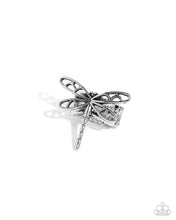 Load image into Gallery viewer, Dragonfly Depth - Silver Ring