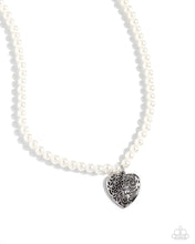 Load image into Gallery viewer, Filigree Infatuation - White Necklace