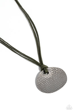 Rural Reflex - Green Necklace