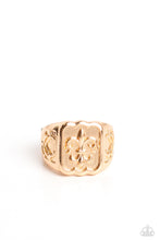 Load image into Gallery viewer, Fiercely Fleur-De-Lis - Gold Urban Ring