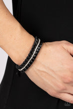 Load image into Gallery viewer, Pretty, Pretty PLEATS - Black Bracelet