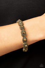 Load image into Gallery viewer, Eye-Opening Opulence - Brass Bracelet