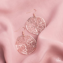 Load image into Gallery viewer, Autumn Harvest - Rose Gold Earrings