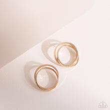 Load image into Gallery viewer, Always In The Loop - Gold Post Earrings